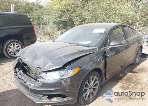 2017 Ford Fusion Se из США, поврежденный, VIN 3FA6P0H78HR156053